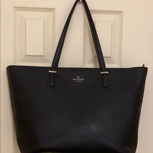 Black large Kate Spade tote